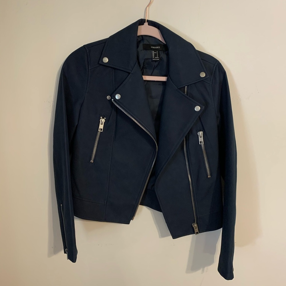 ✨NWT✨ forever 21 leather jacket